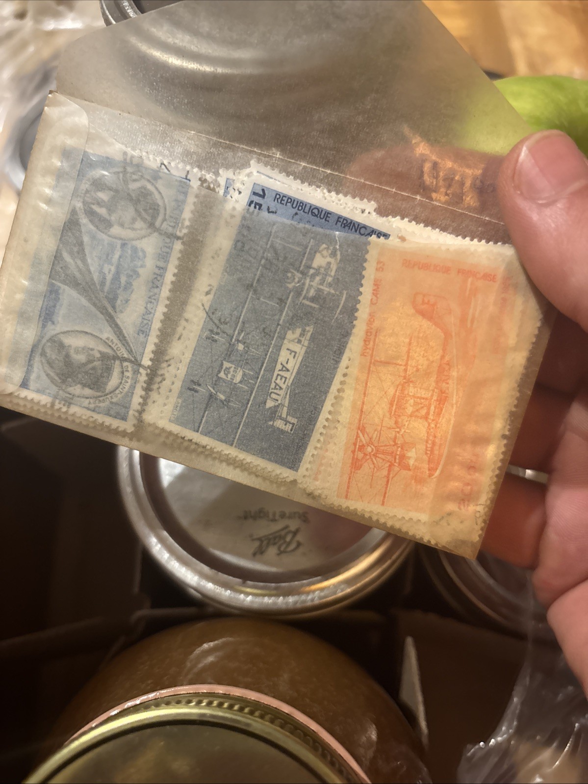 40 plus Plane  Stamps