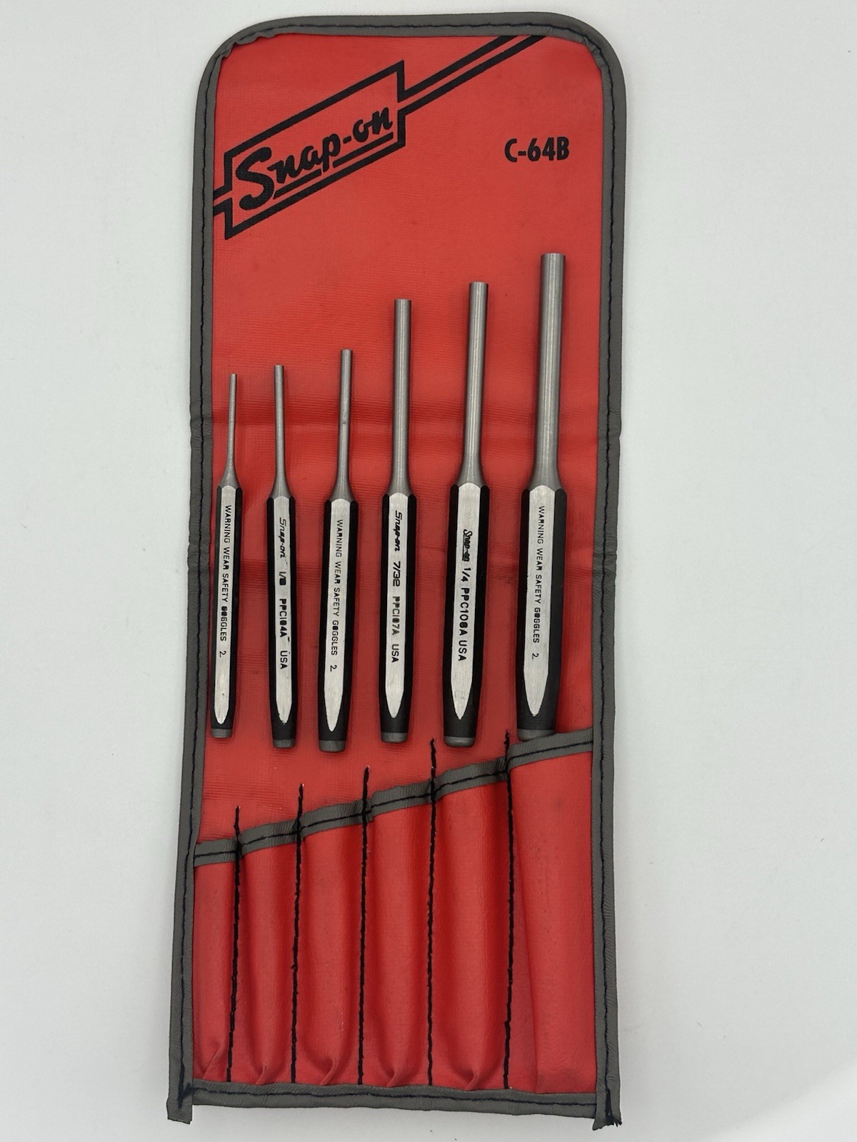 Snap On 6 Piece Punch Set C-64B