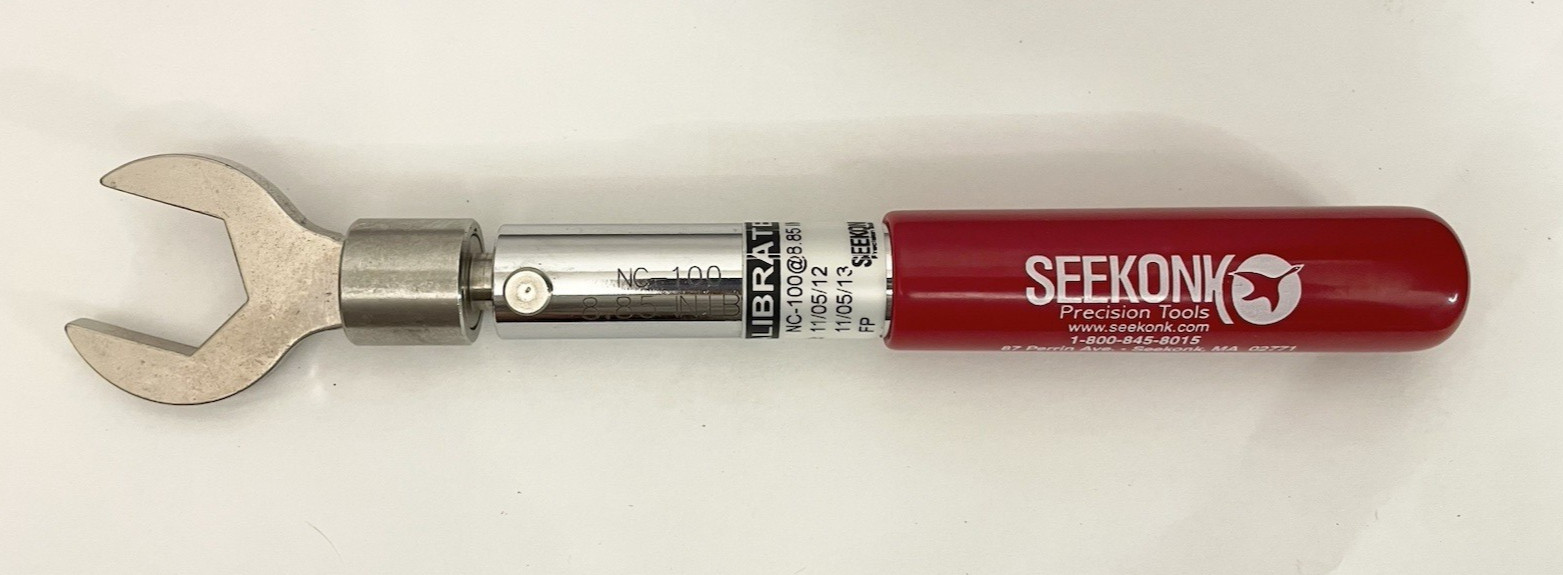 Seekonk 100 IN LBS 3/4 Changeable Head TORQUE WRENCH  NC-100