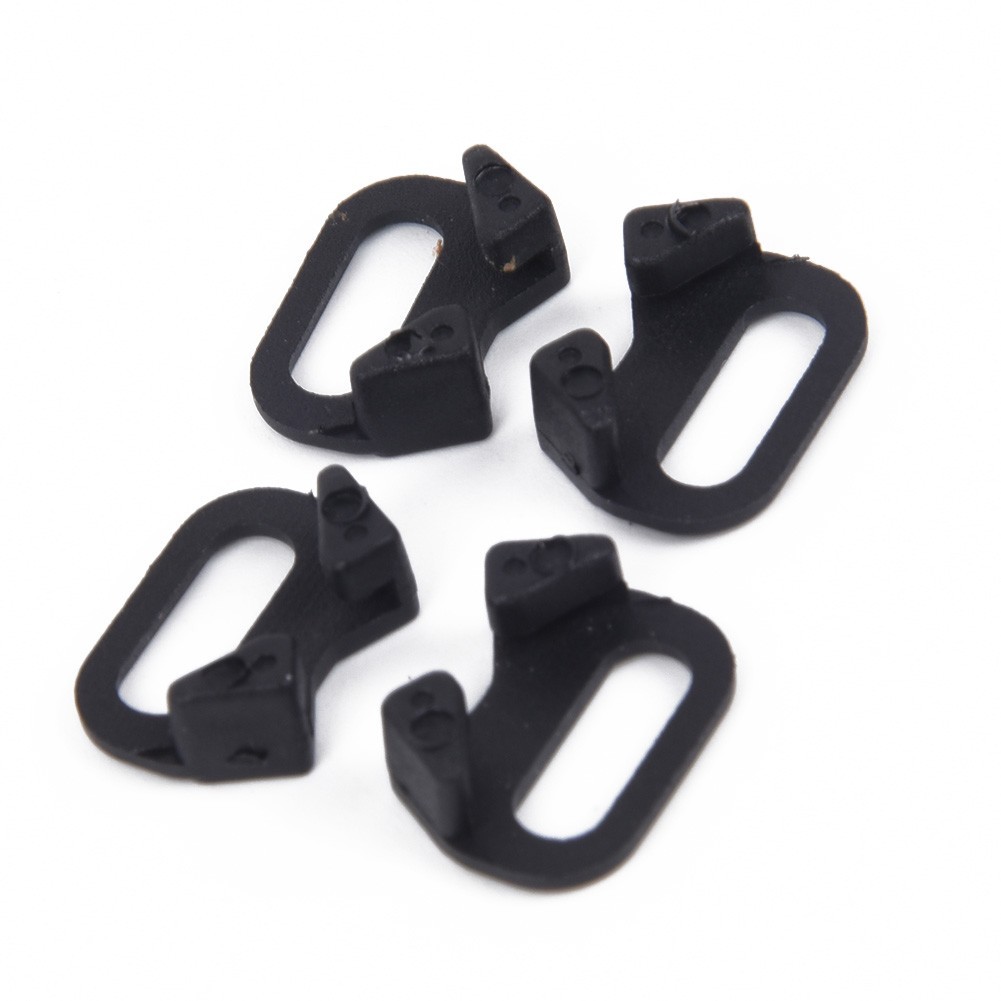 4* Triangular Split Ring Stainless Steel Part For Camera Back Belt Strap Buckle