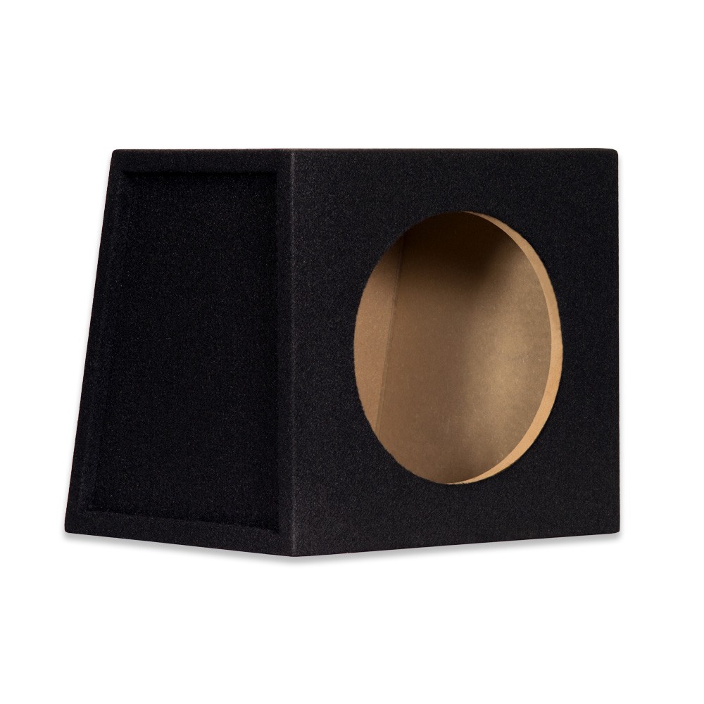 10S Sealed 10" Single Car Bass Box Speaker Enclosure Cabinet for Car Truck SUV