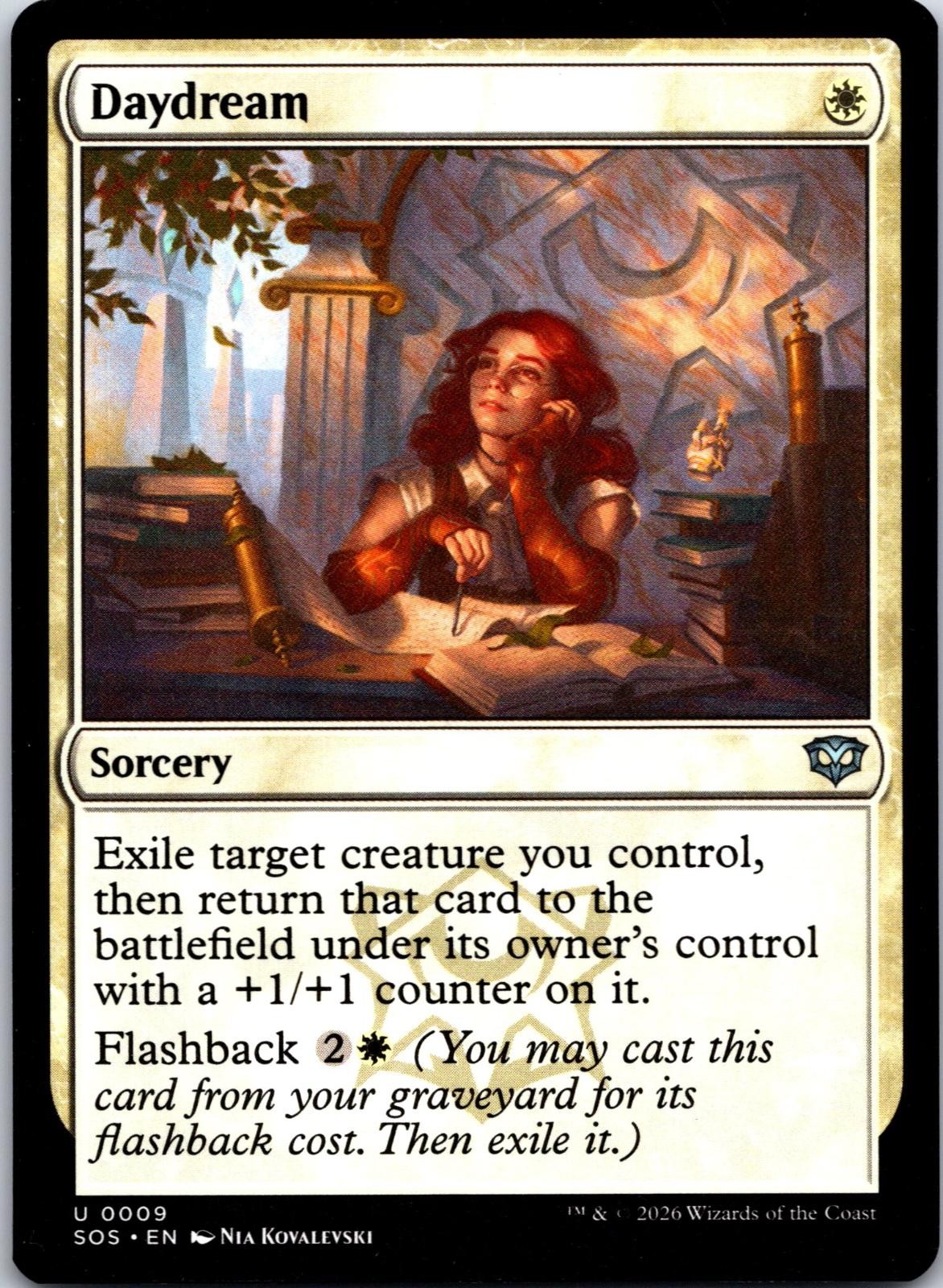Daydream 9 Uncommon Secrets of Strixhaven Magic: The Gathering Near Mint