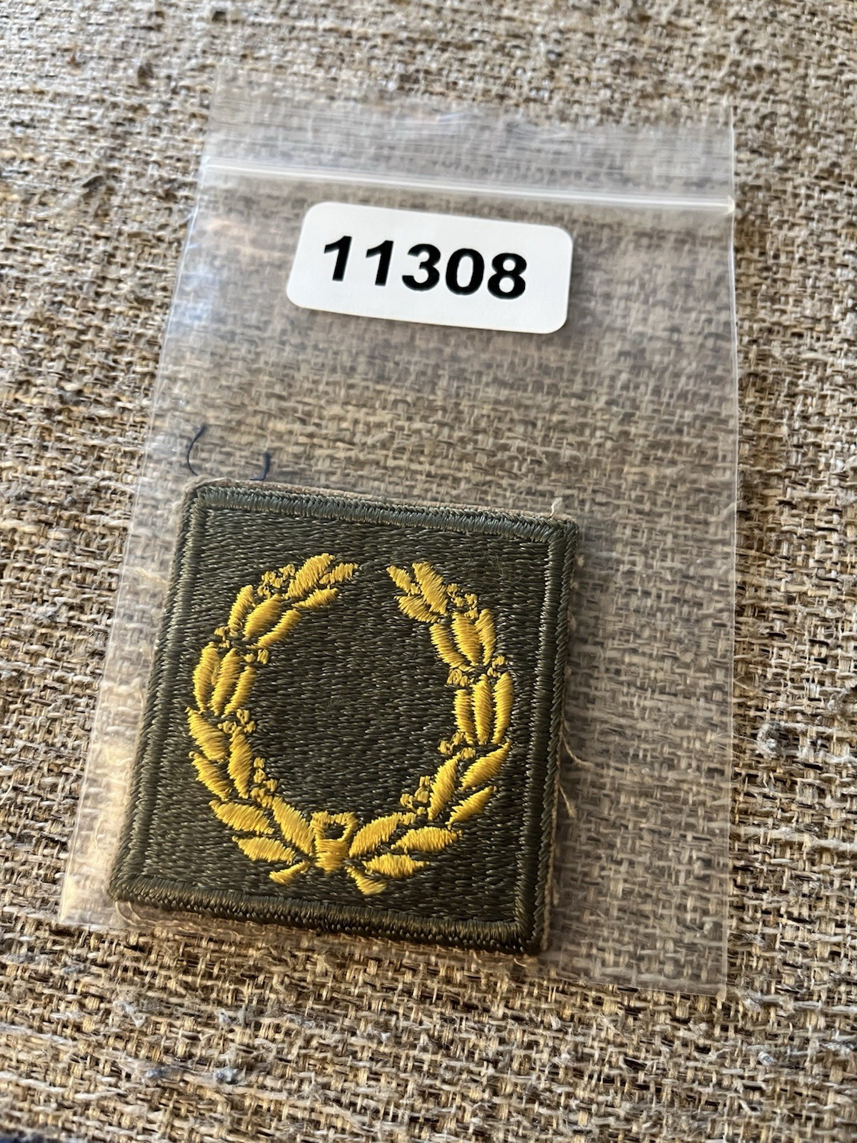 US Army Meritorious Unit Citation MUC Patch Wreath Square INV11308