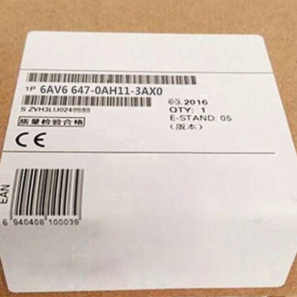 New in Box For Siemens 6AV6647-0AH11-3AX0 HMI Touch Screen 6AV6 647-0AH11-3AX0
