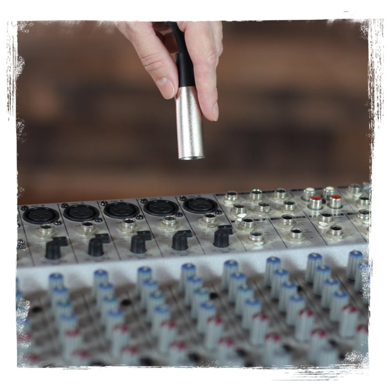 Microphone Cables by FAT TOAD | (4 Pack) 20ft Pro Audio XLR Mic Cord Patch