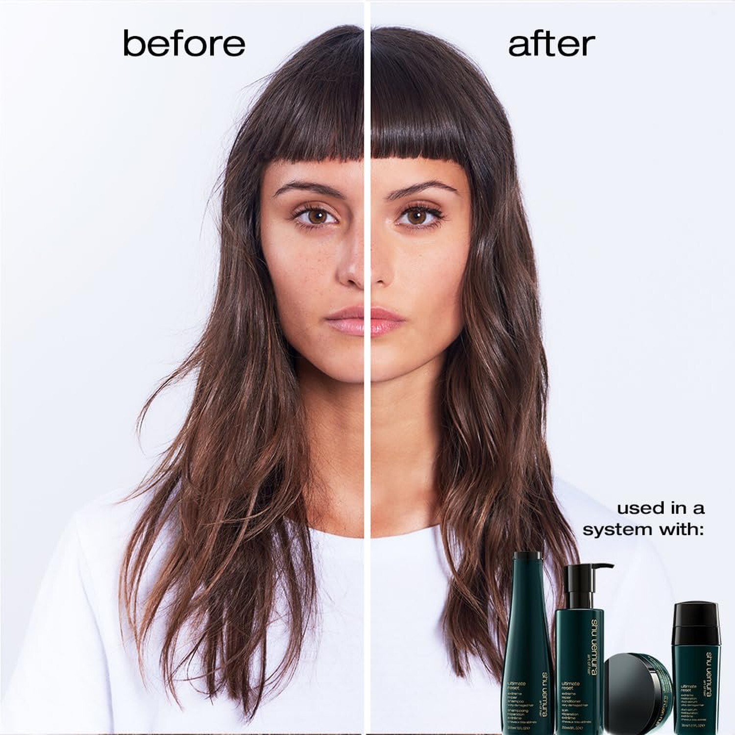 Shu Uemura Ultimate Reset Extreme Repair Shampoo - Strengthens to Reduce Brea...