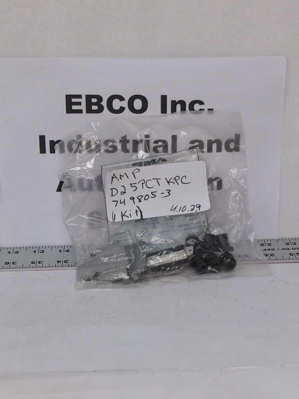 TE CONNECTIVITY AMP D25PCTKPC (749805-3) SHIELDED CRIMP SNAP KITS