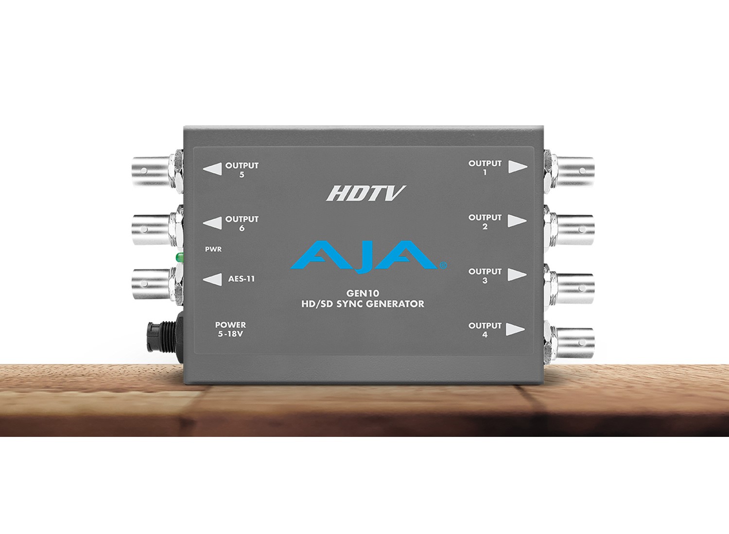 AJA GEN10-R1 Sync Generator 7 Outputs HD/SD AES-11