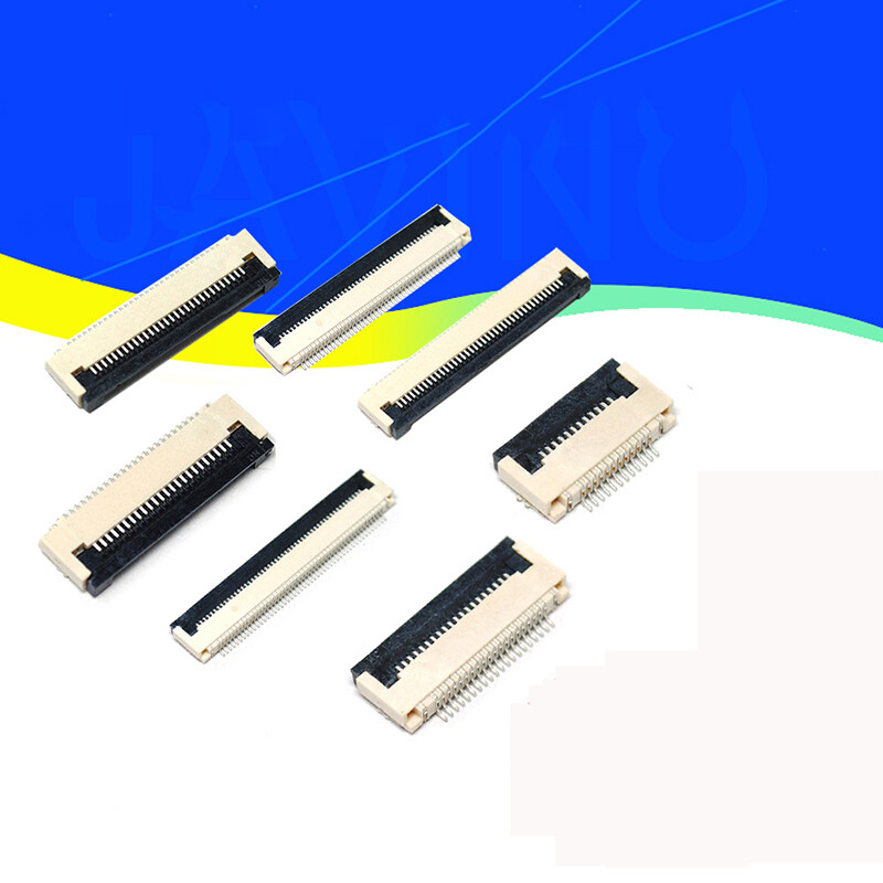 0.5mm Pitch 4 - 60Pin FPC FFC Connector Socket Flat Cable Bottom Contact