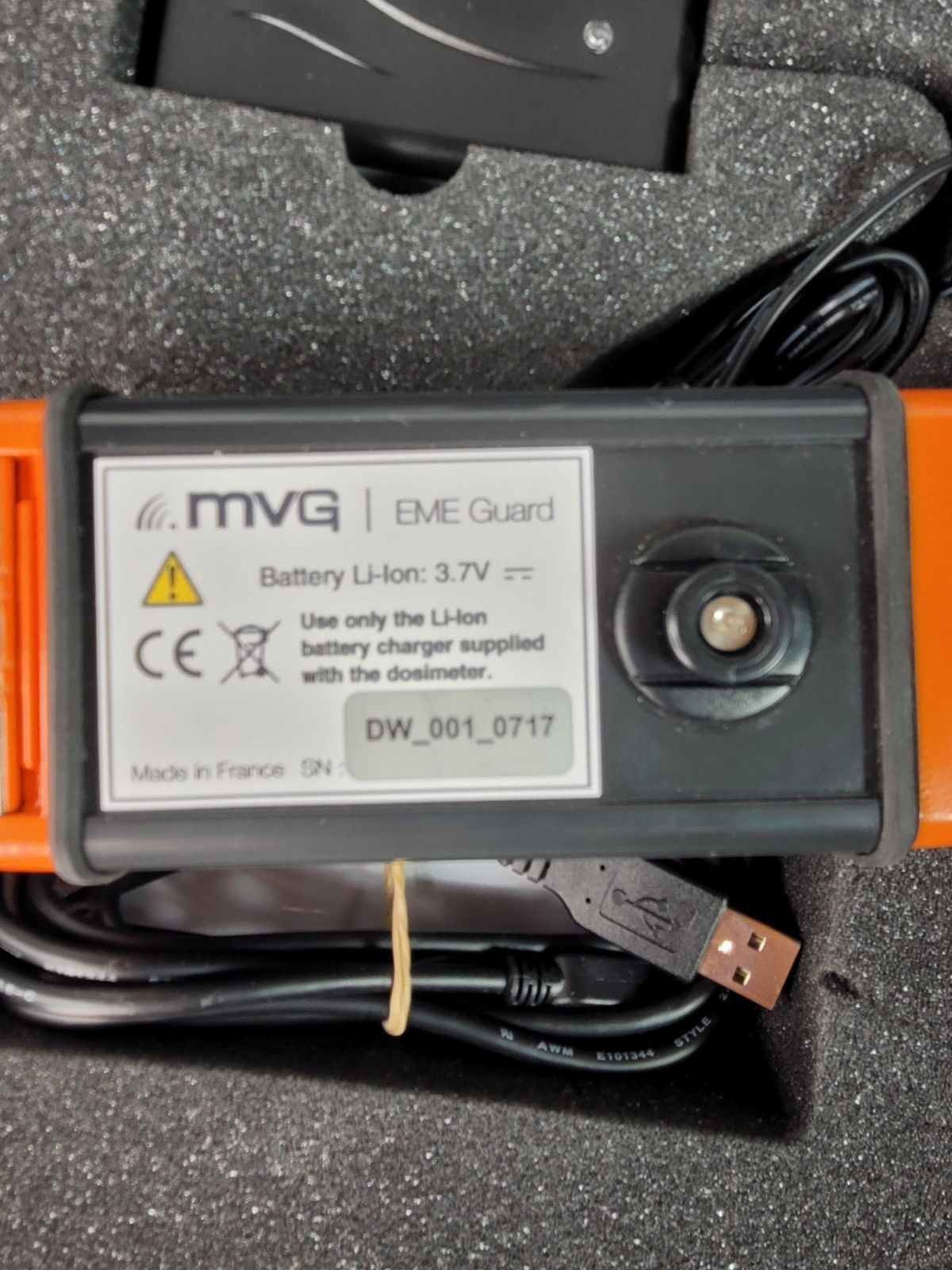 (USED) MVG EME Guard Unit with power adapter and case