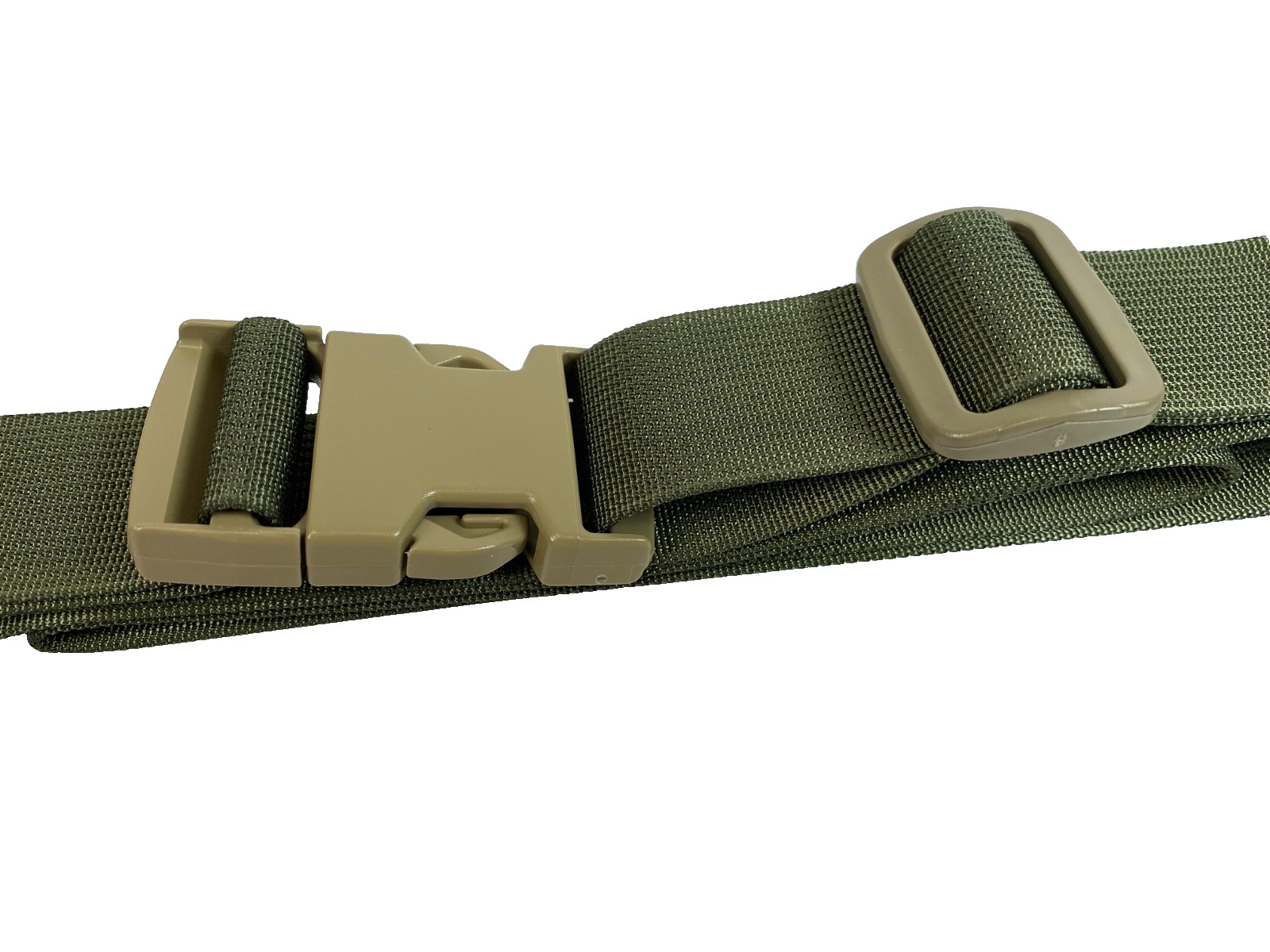 1.5" Lashing Strap Pack ALICE Pack MOLLE Pack Tie Down Cargo Strap RANGER GREEN
