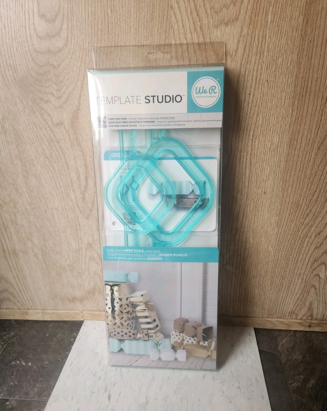 American Crafts We R Memory Keepers Template Studio Candy Box