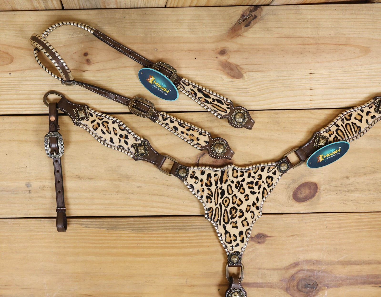 Headstall & Breast Collar Tack Set for Horse