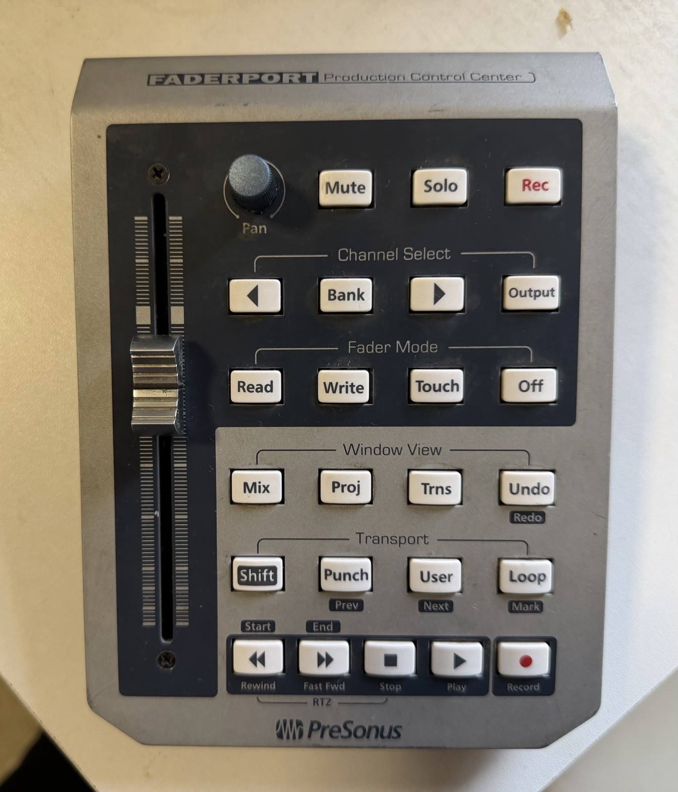PreSonus FaderPort DAW Controller w/ Faders, Rotary Encoders, Transport Controls