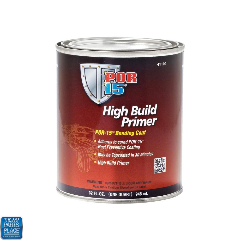POR-15 High Build Primer Sand able Bonding Coat Fills Minor Imperfections Quart