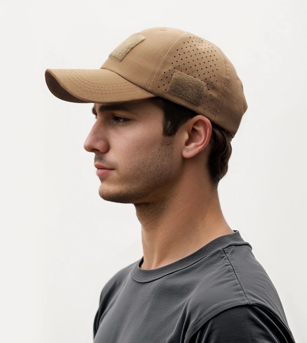 Tactical Camo Military Cap w/ Eyewear Holder Patch Outdoor Fishing Hunting Hat