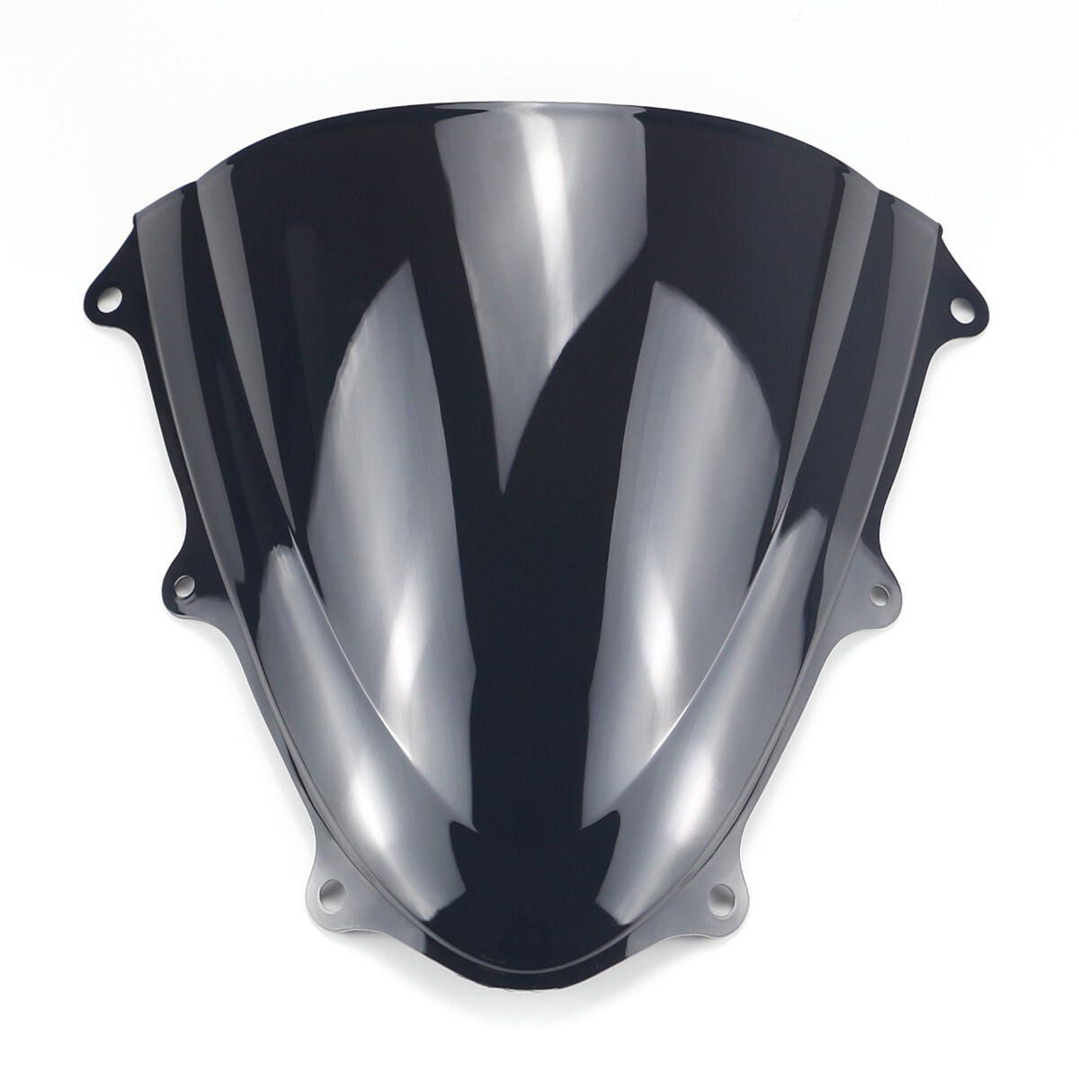 Black Windshield Windscreen For Suzuki GSXR600 GSXR750 2011-2024 Double Bubble