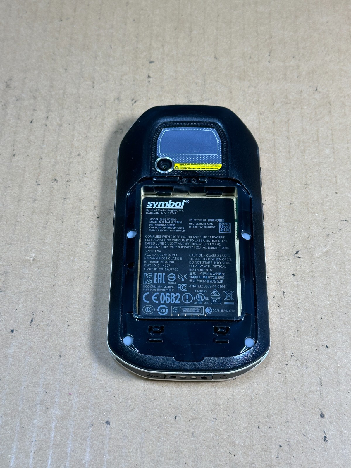 Symbol MC40 Touchscreen Computer Barcode Scanner Unit Only!!!