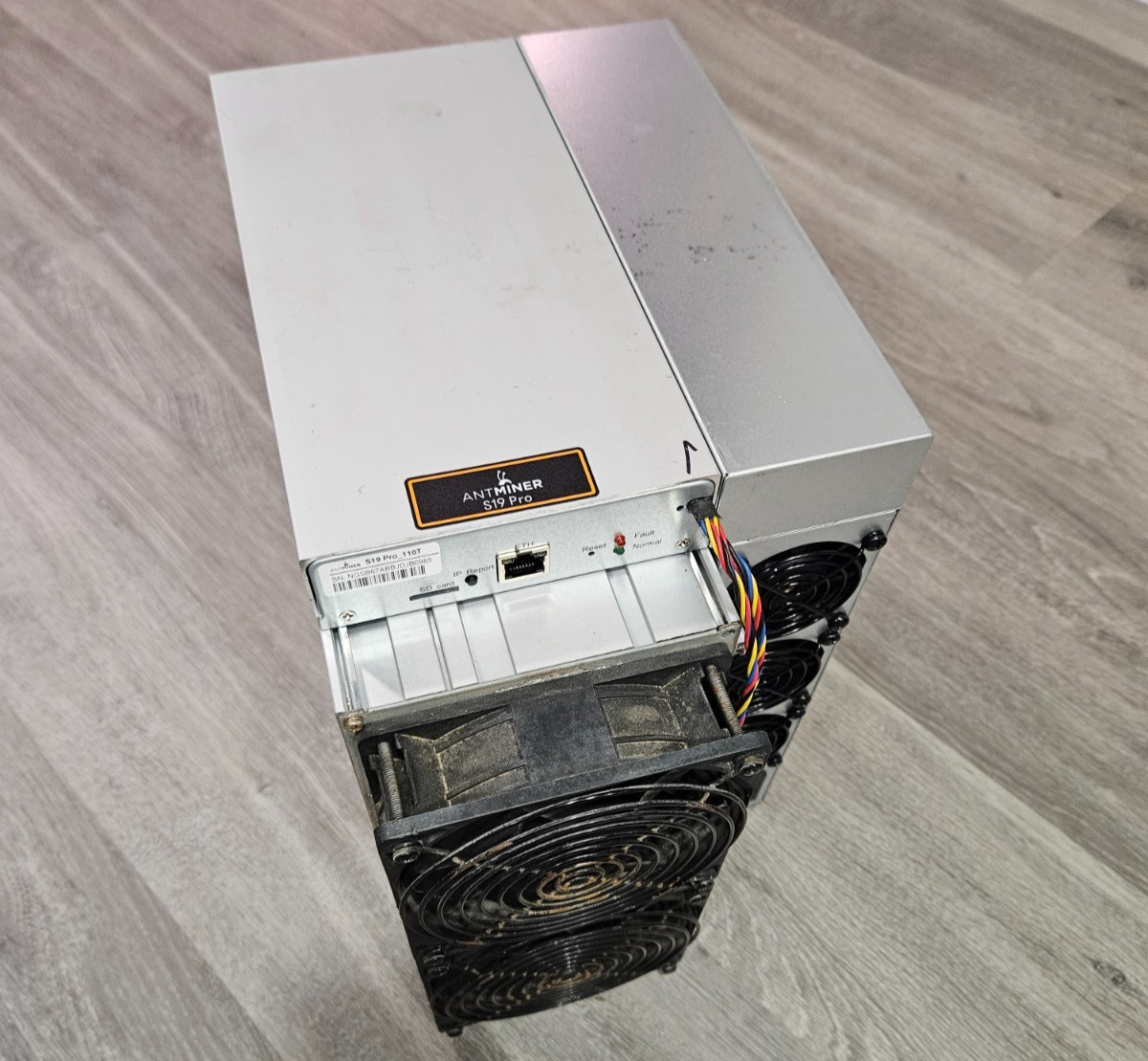 Bitmain Antminer S19 Pro (100Th) Bitcoin BTC SHA256 ASIC Miner Mining Machine