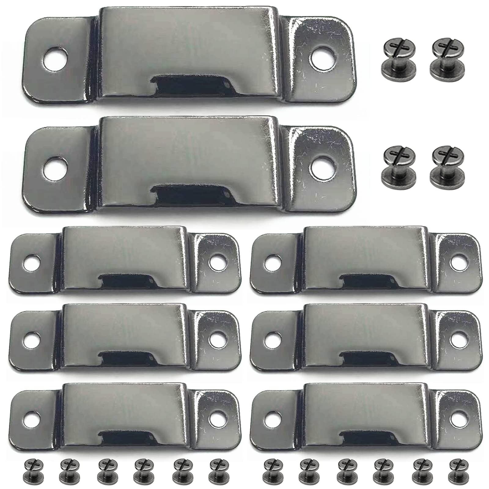 8PCS Small Metal Tape Measure Holder Clip Measuring Tape Belt Holder Occident...