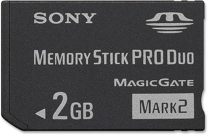 Sony 2 GB Memory Stick ProDuo MSMT2G/TQ1 (Black) MARK 2