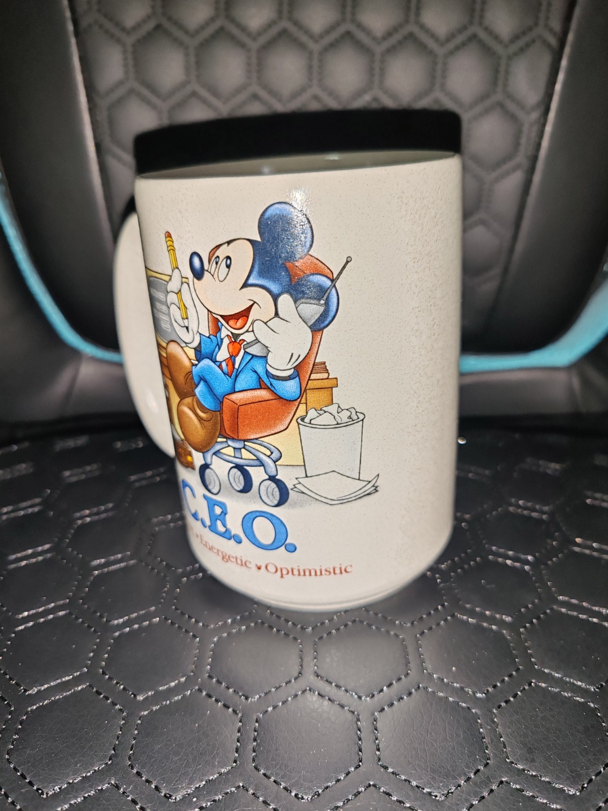 CEO Walt Disney World Mickey Mouse Mug Creative Energetic Optimistic C.E.O. NEW