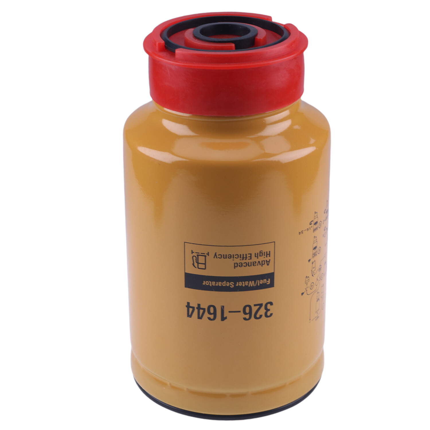Fuel Water Separator Filter 326-1644 For Caterpillar CAT C6.6 C7 C9 Engine 320C