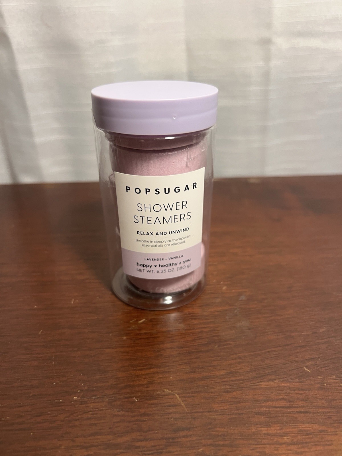 POPSUGAR Lavender and Vanilla Shower Steamers