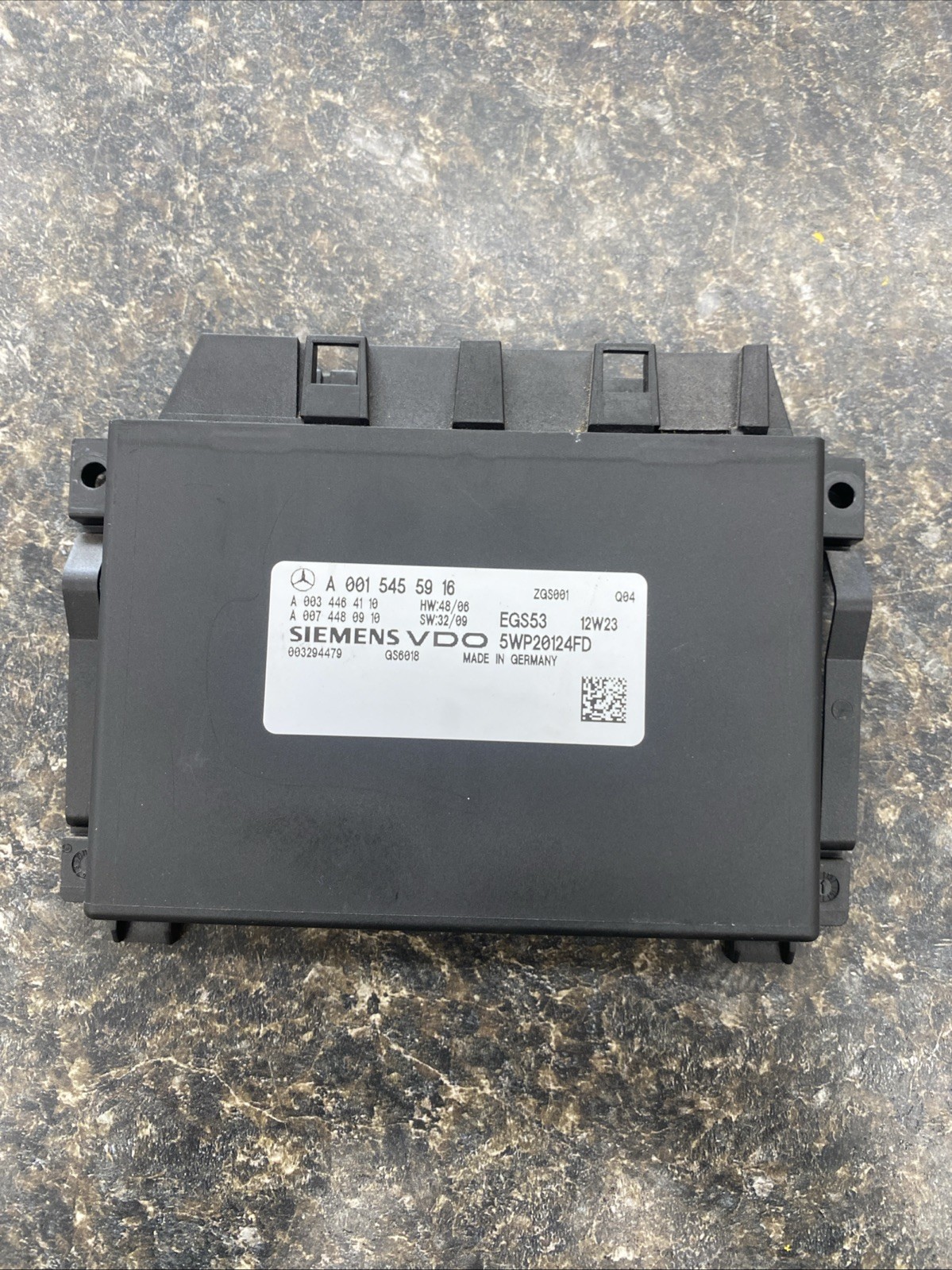 Mercedes-Benz Sprinter 2010-2013 TCM TCU Transmission Control A 001 545 59 16