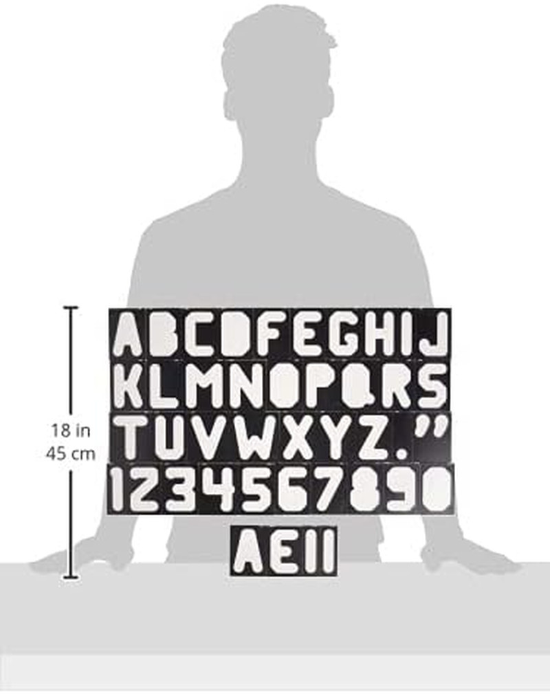 2.5 Inch Letter And Number Stencil Template Set For Sign Making Tools