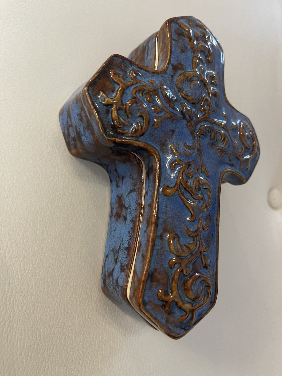 Cross Covered Trinket Box
