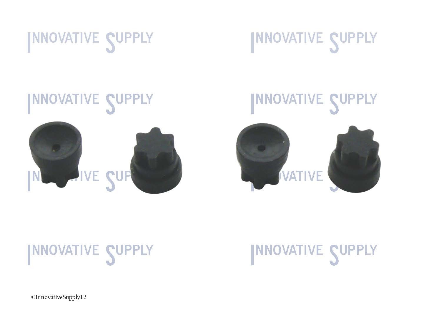 Replacement for Thermador Bosch Rubber Foot 00618112 AP4570139 – 4 Pack - NEW