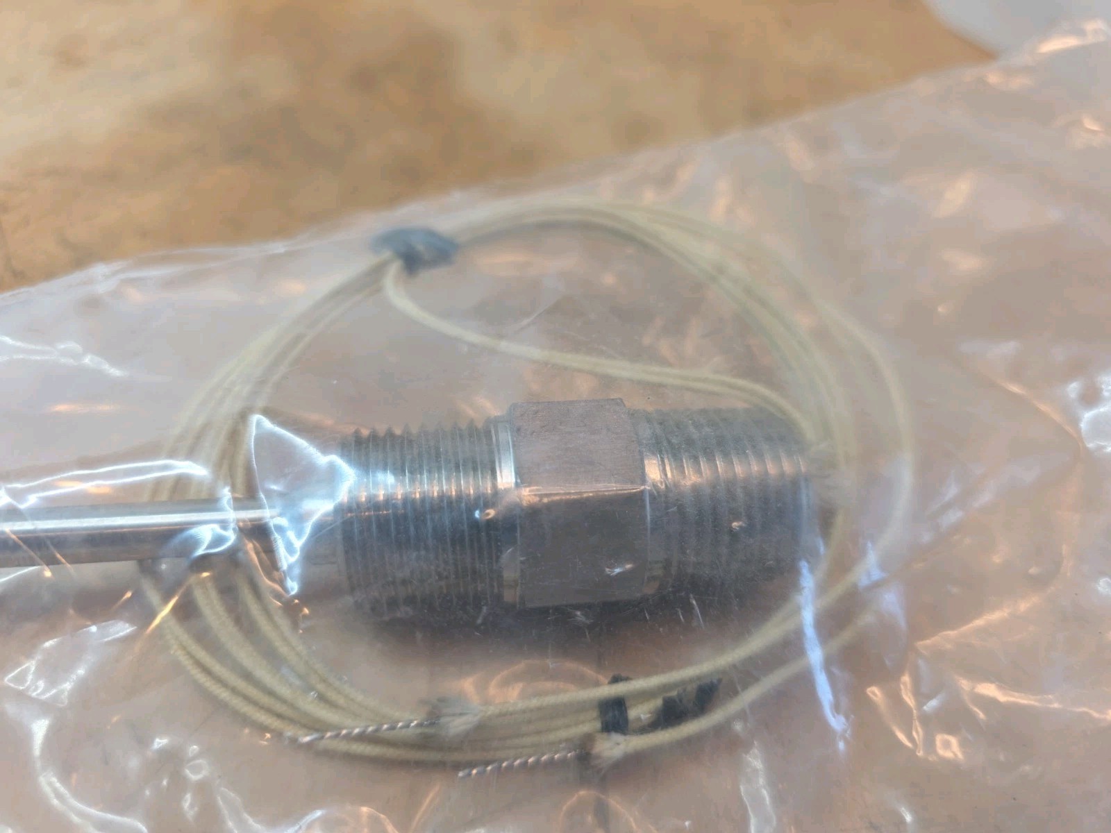 BAPI BA/1K3-I-4" Hydronic Immersion Temperature Sensor 1K Ohm Pt RTD 4"