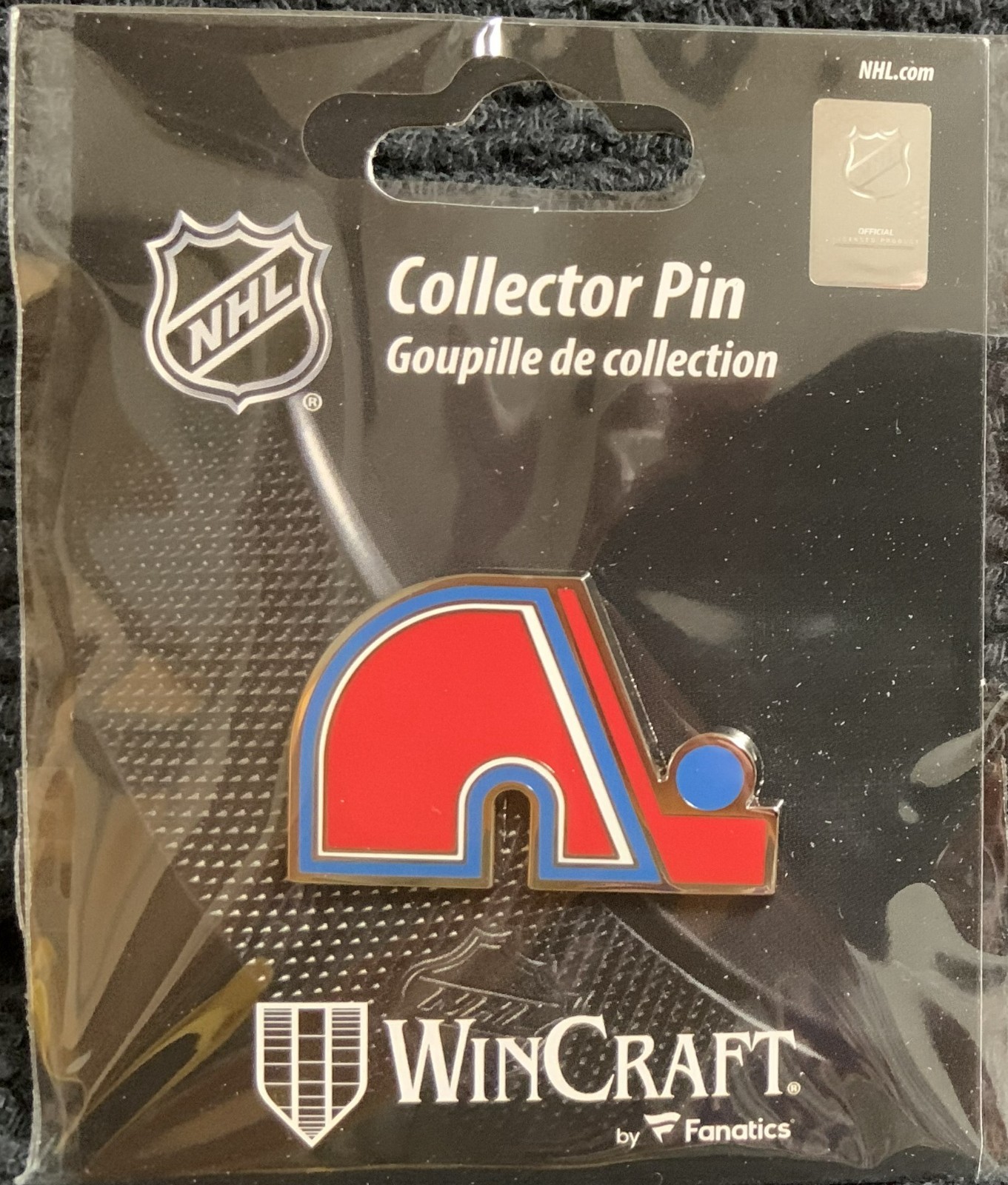 QUEBEC NORDIQUES VINTAGE LOGO COLLECTOR PIN NEW