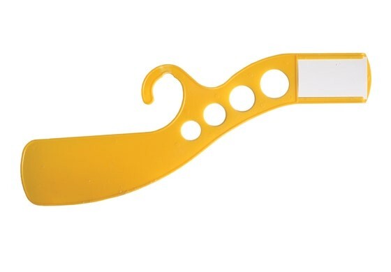 NAHANCO STOCKROOM RAIL DIVIDERS CURVY YELLOW -25