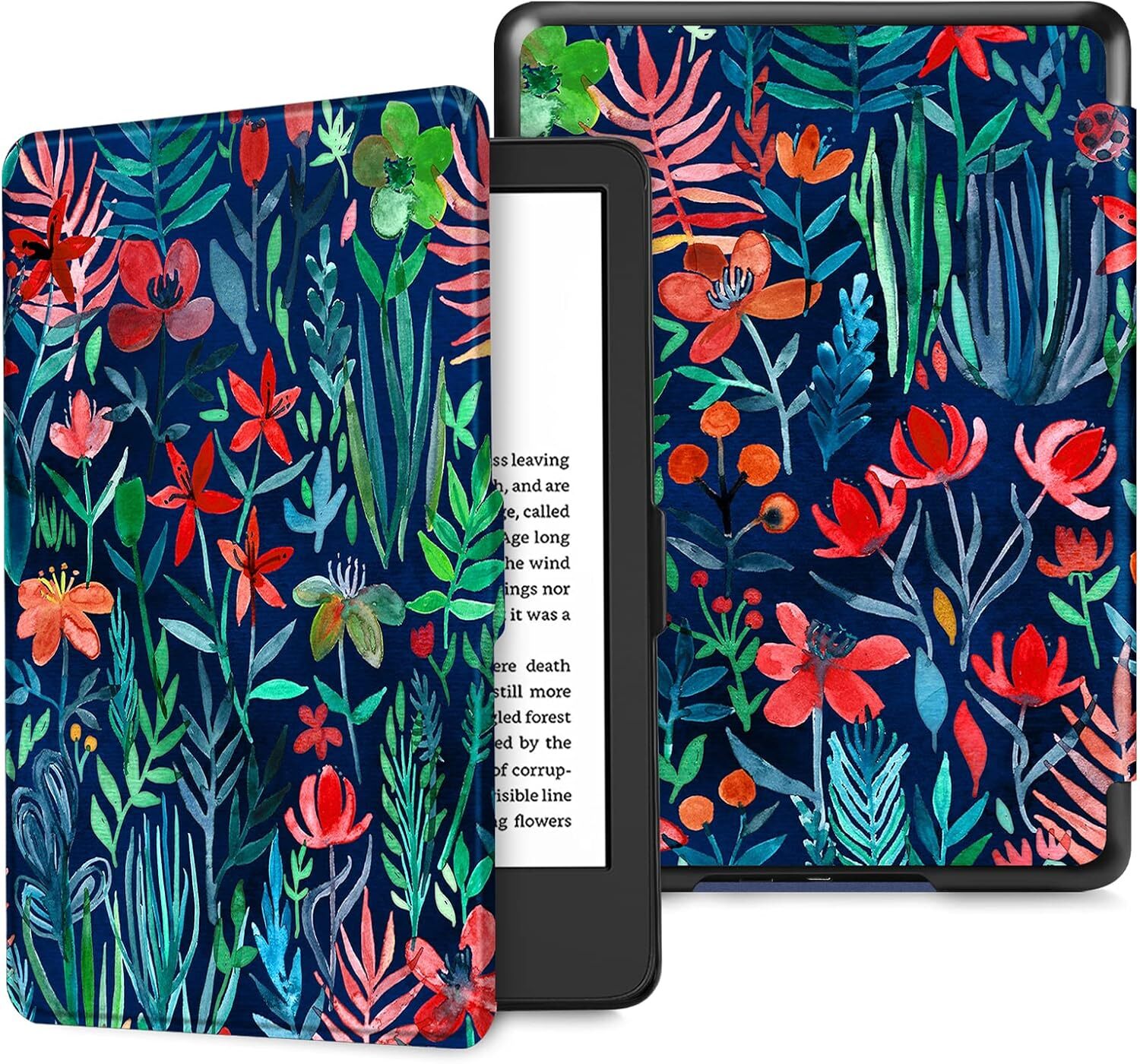 Slim Case for 6" All-New Kindle (11th Gen 2024/2022) Lightweight Leather Cover