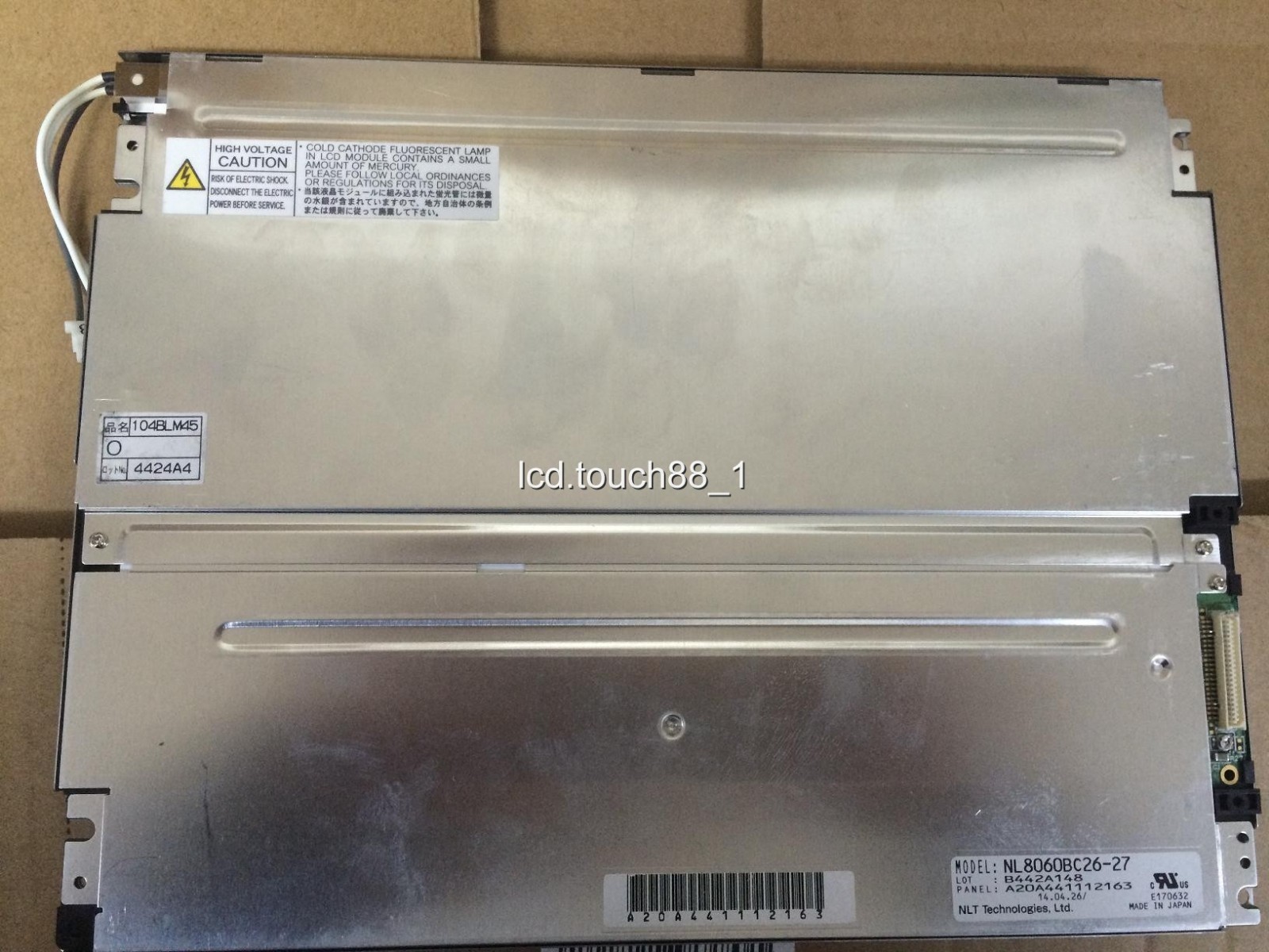 LCD Screen With Touch Digitizer For EXFO MAX-710B MAX-715B MAX-720B OTDR