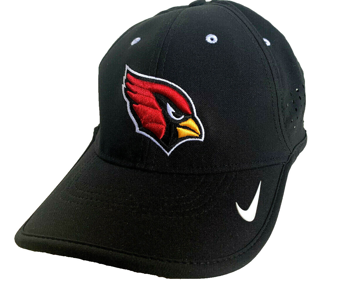 NEW! 2015 Nike Men Legacy91 Arizona Cardinal's NFL Football Perforated Cap-Black