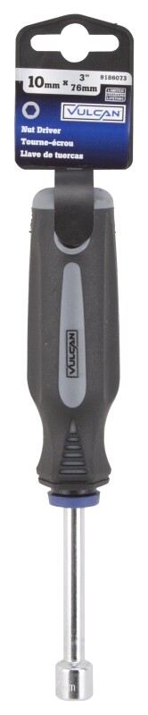 NEW VULCAN MC-SD42 10 MM X 3" SHANK CUSHION GRIP MAGNETIC HEX NUT DRIVER 9186073