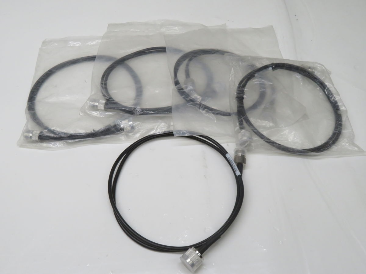 LOT OF 5 HONEYWELL BDA-NM-RG58-12-NF SPECIALIZED RF JUMPER CABLE ASSEMBLY T26850