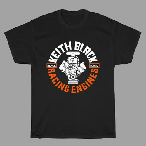 Keith Black Racing Engines Men's Black Size S-5XL