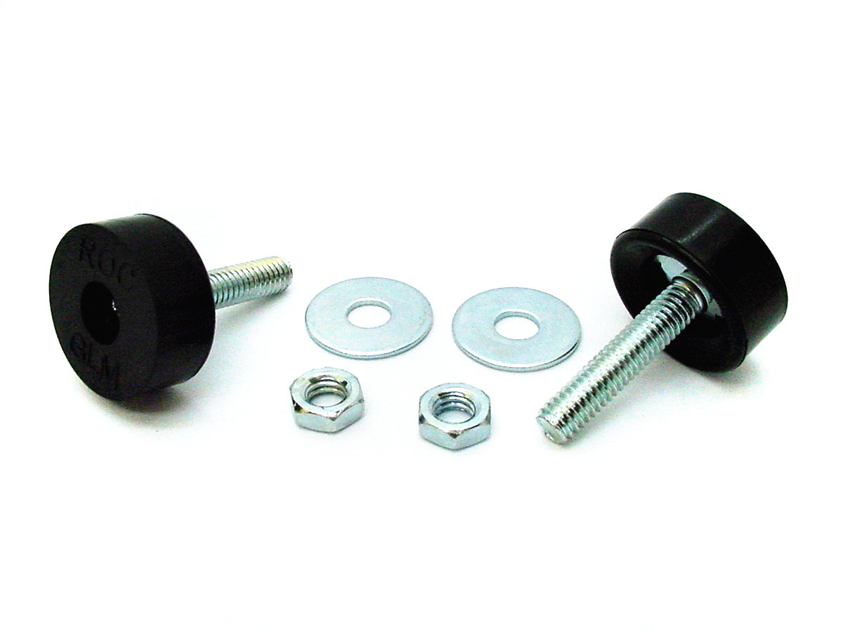 Mopar 1960-76 Hood Adjusting Adjuster Adjustment Levelers Bumpers Bolts