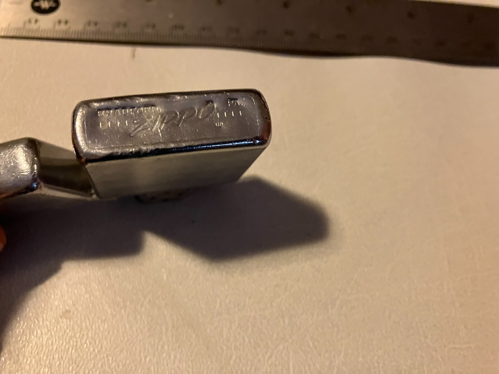 Vintage Zippo Lighter Roper