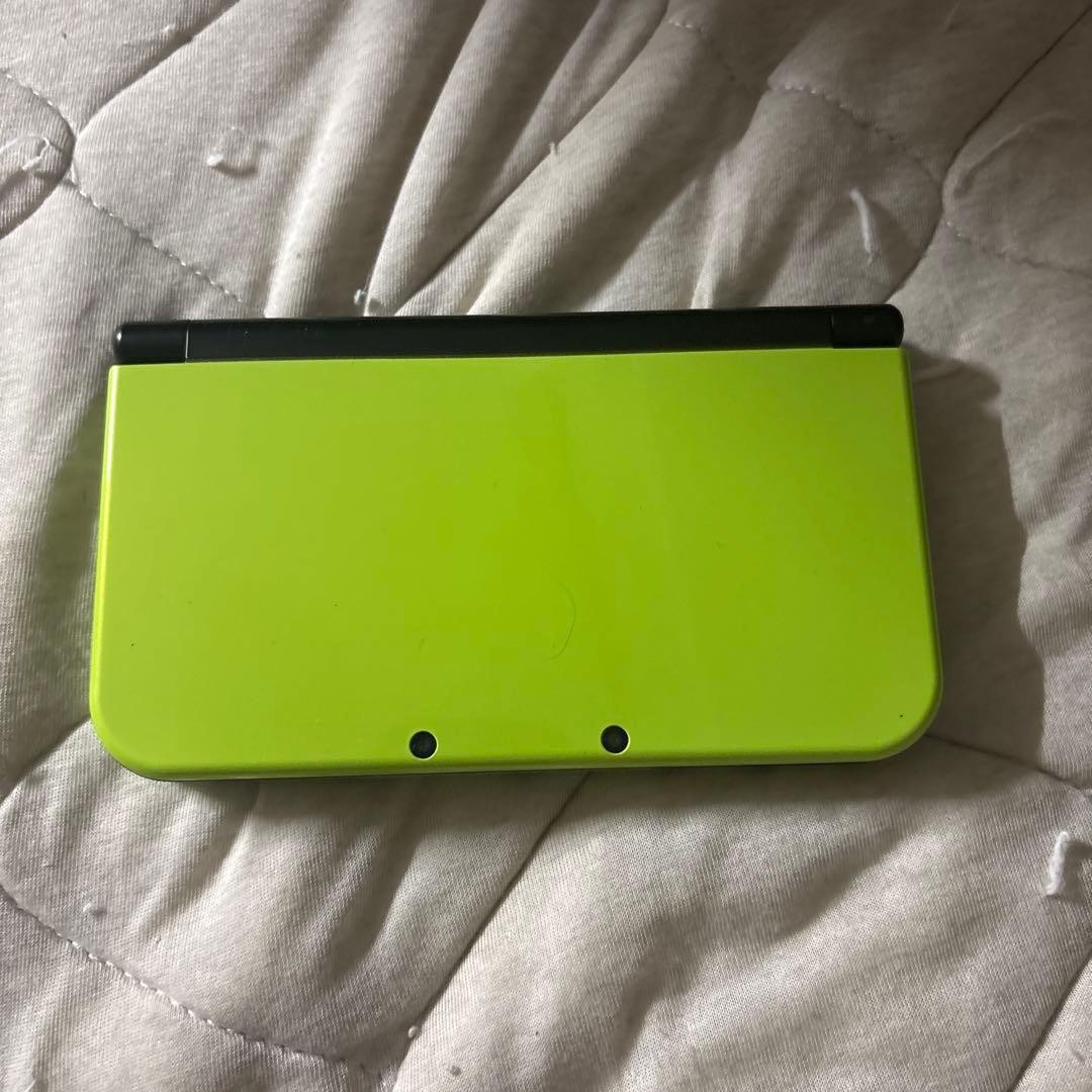 New Nintendo 3DS LL XL Lime Black Console Region Free Japanese Version Tested