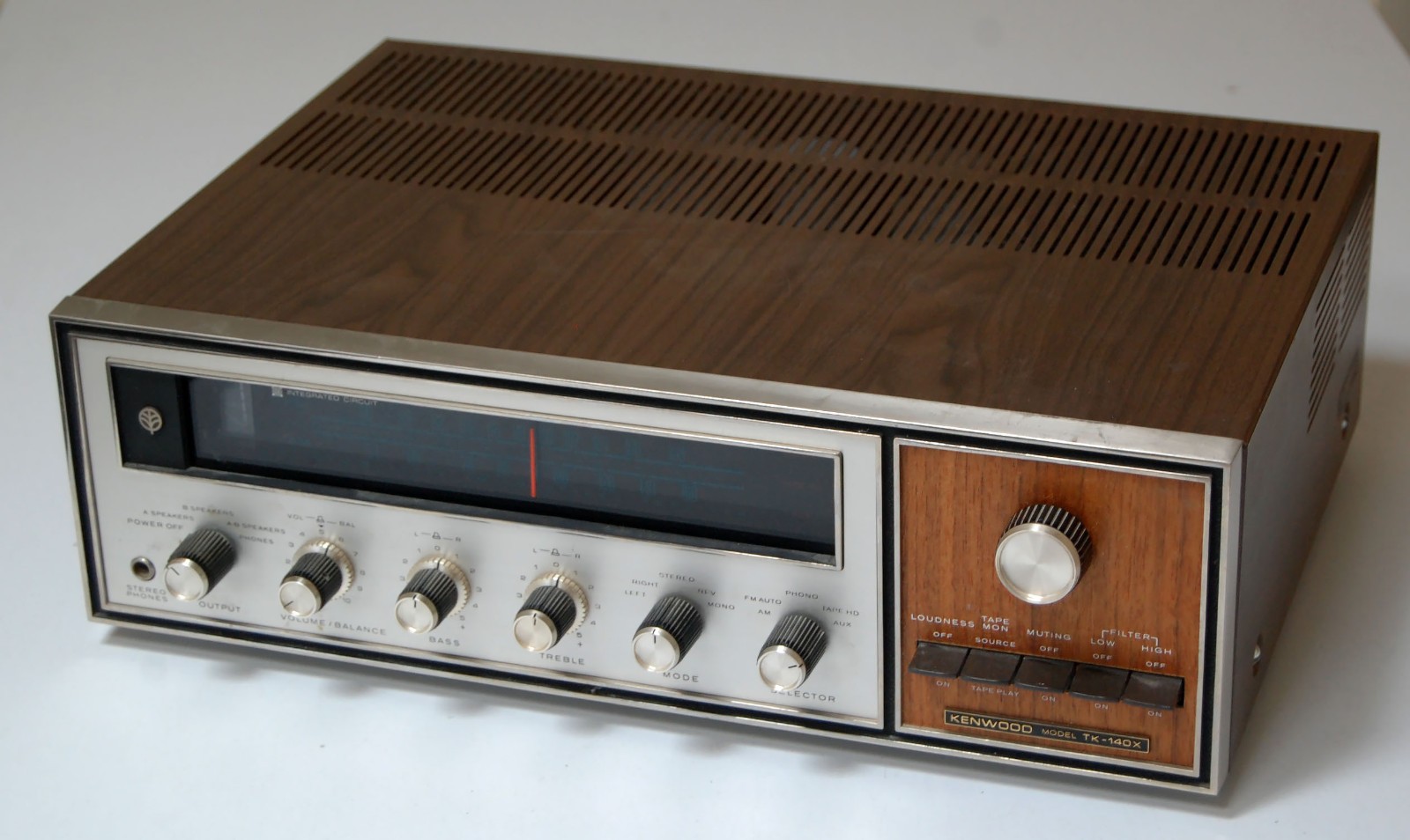 Vintage Kenwood Receiver TK-140X Parts Repair Read See Video