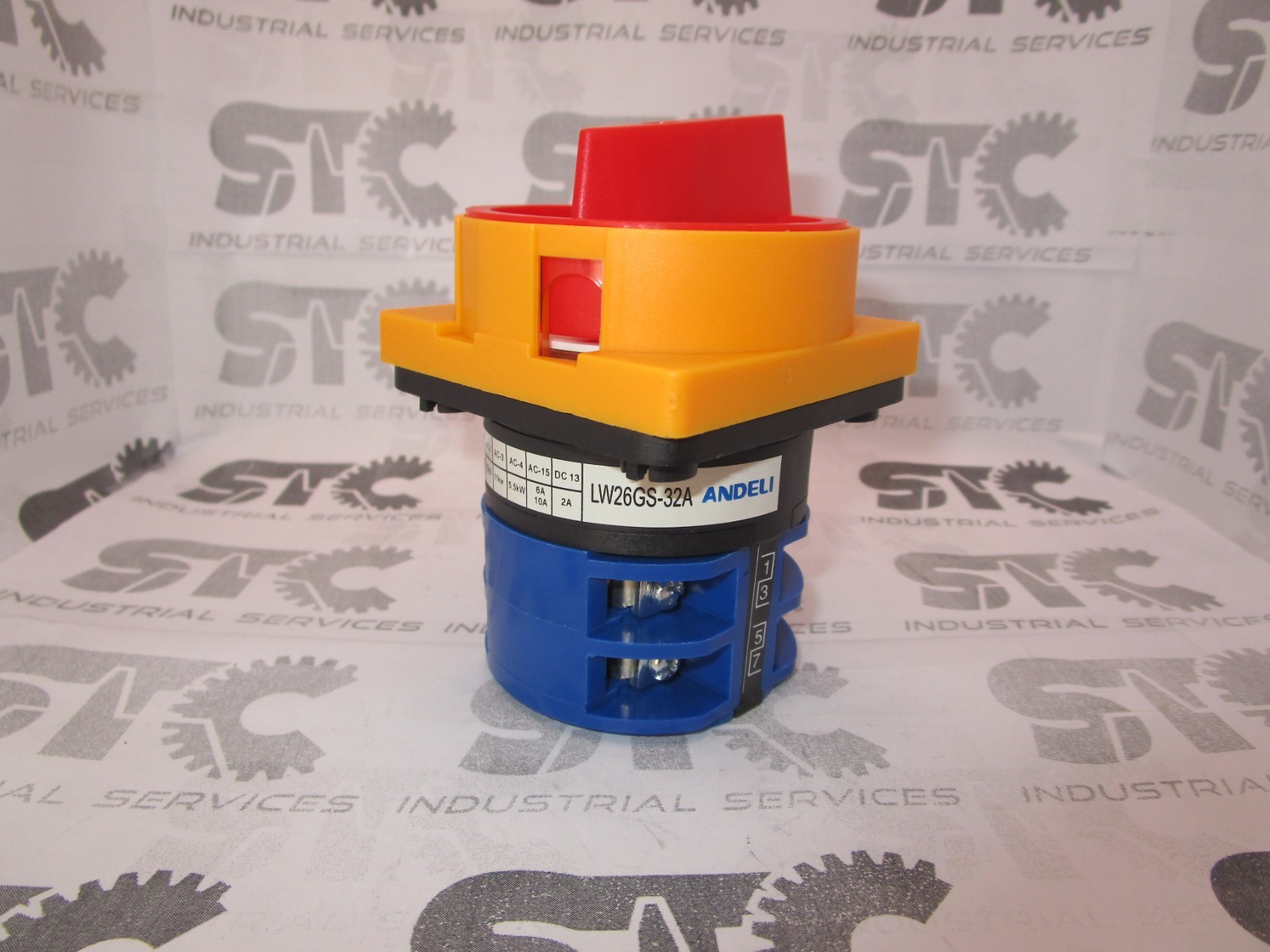 Rotary Disconnect Switch 4 Poles 32A On Off Andeli LW26GS FAST SHIPPING