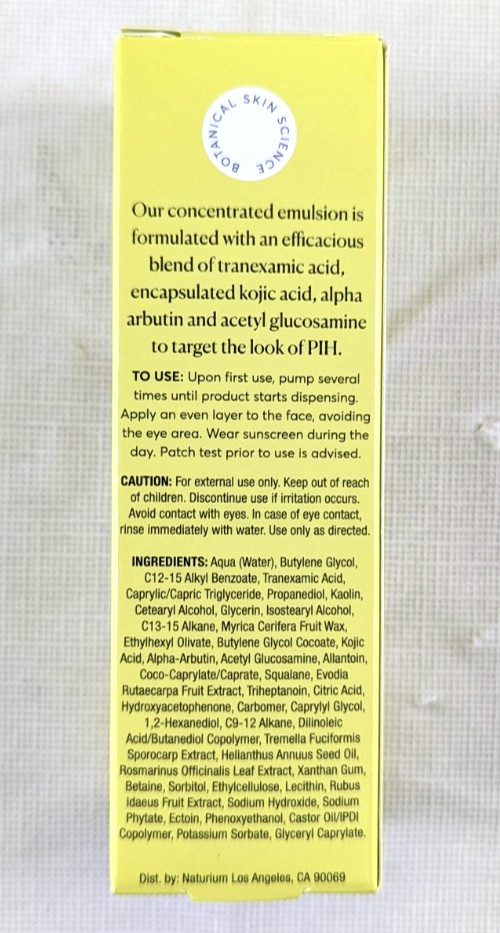 Naturium Multi-Bright Tranexamic Acid Treatment 5% 1.0 FL OZ 30 ML
