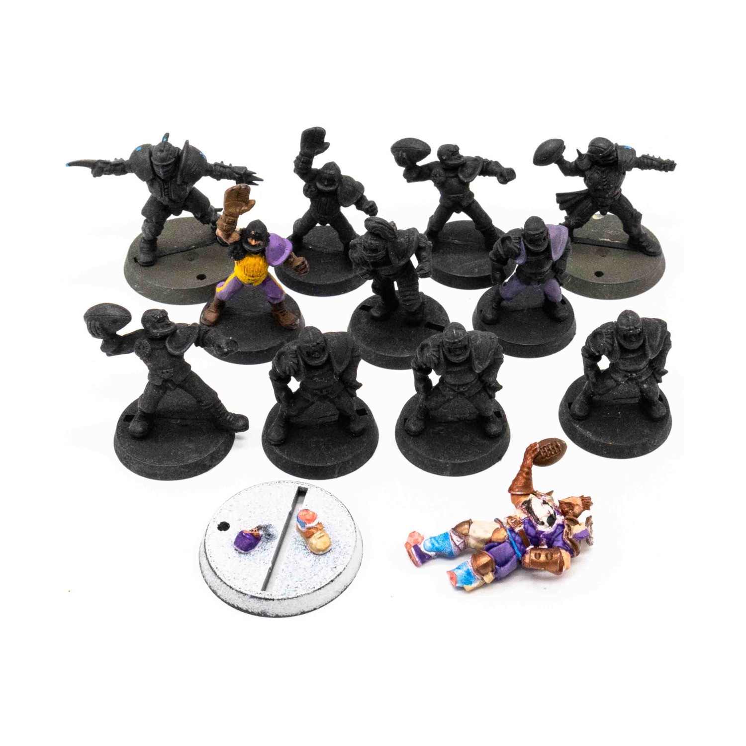 GW Blood Bowl Human Loose Mini Human Players Collection #13 NM