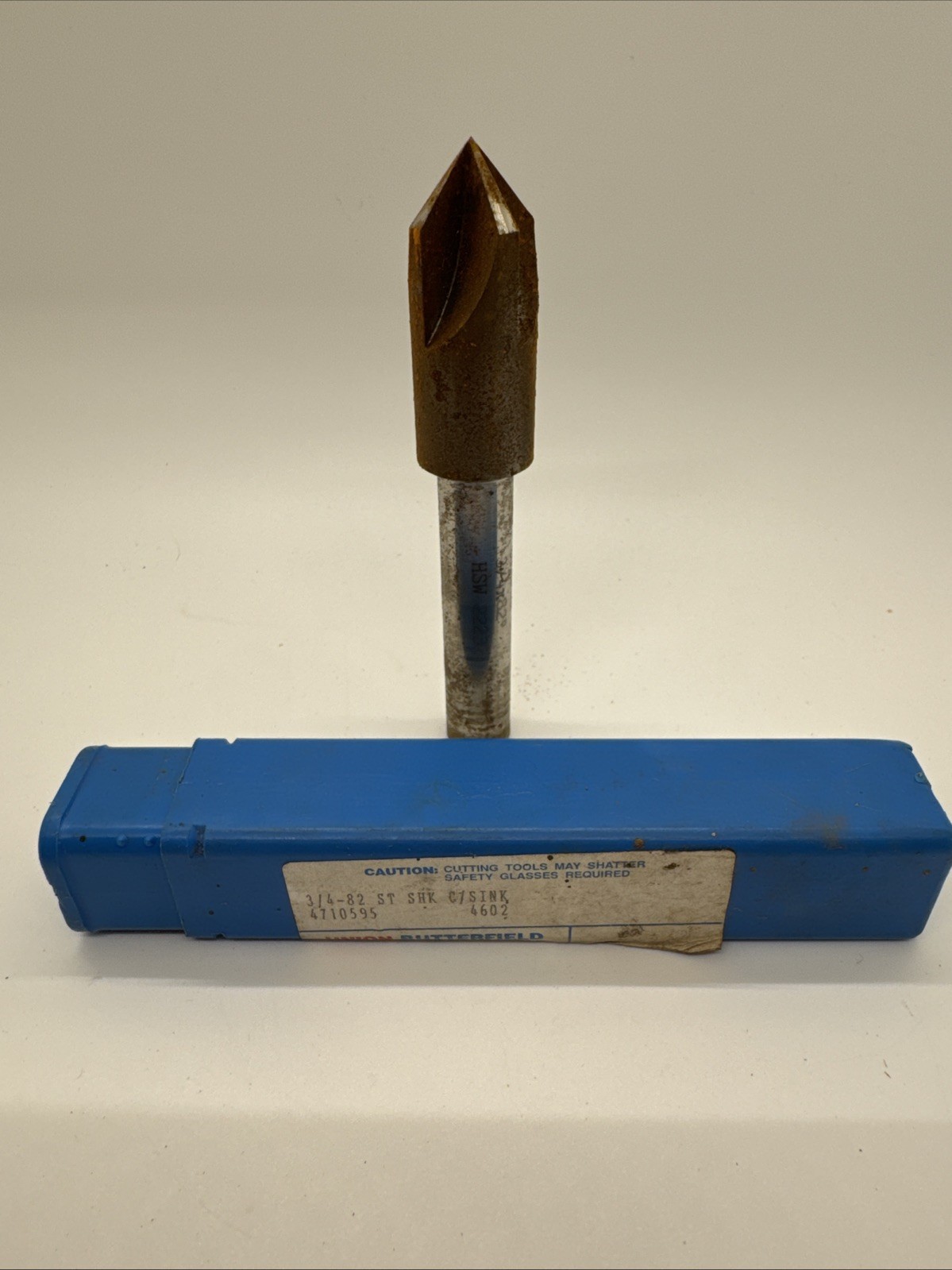 Union Butterfield 4710595 3/4" x 82° 4-Flute Countersink 1/2" Shank**FREE SHIP**
