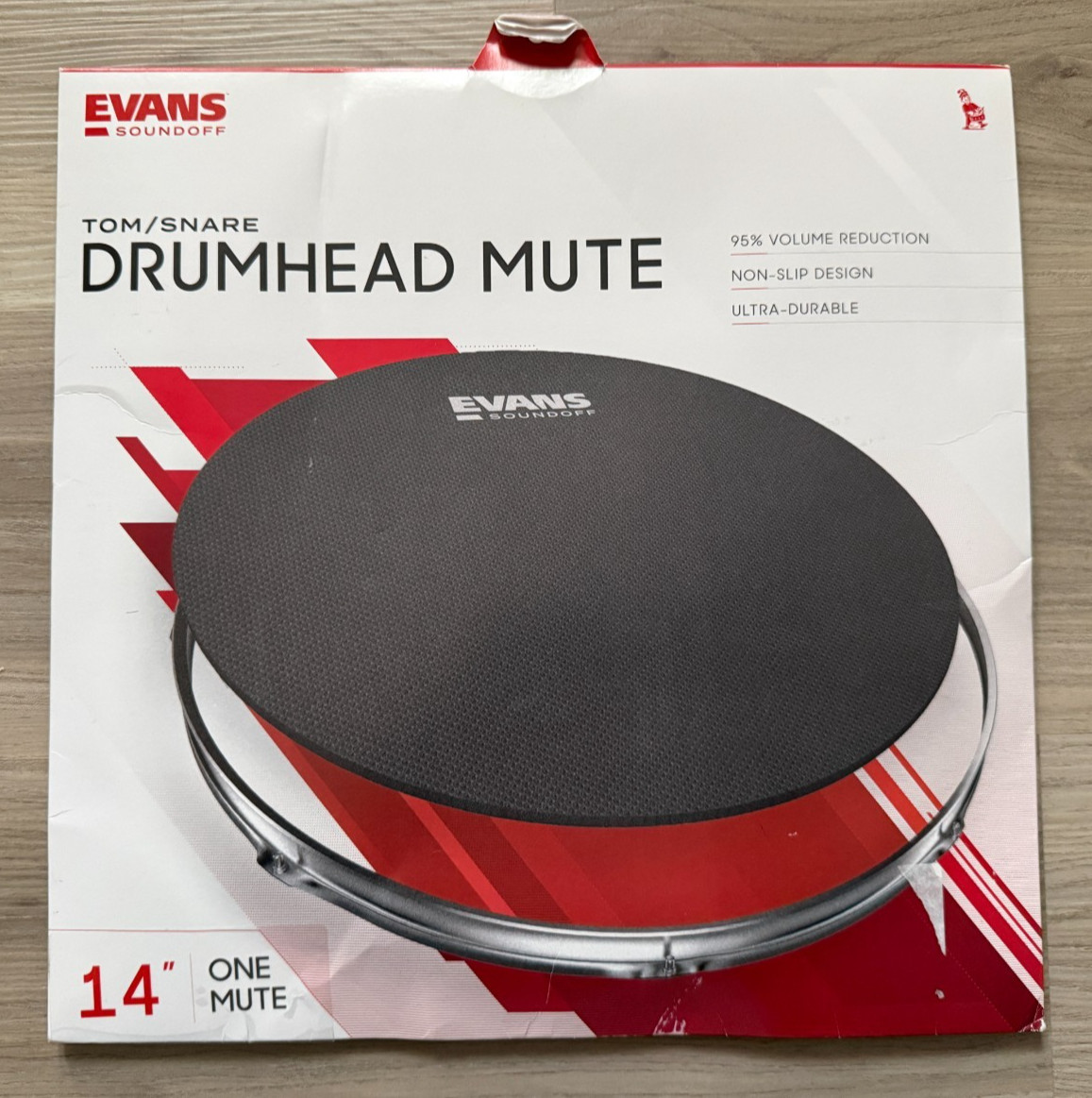 Evans SoundOff Tom/Snare Drumhead Mute, 14 Inch SO-14